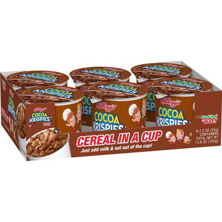 KELLOGGS Kellogg's Cocoa Krispies Cereal 2.3 oz. Bowl, PK60 3800031966